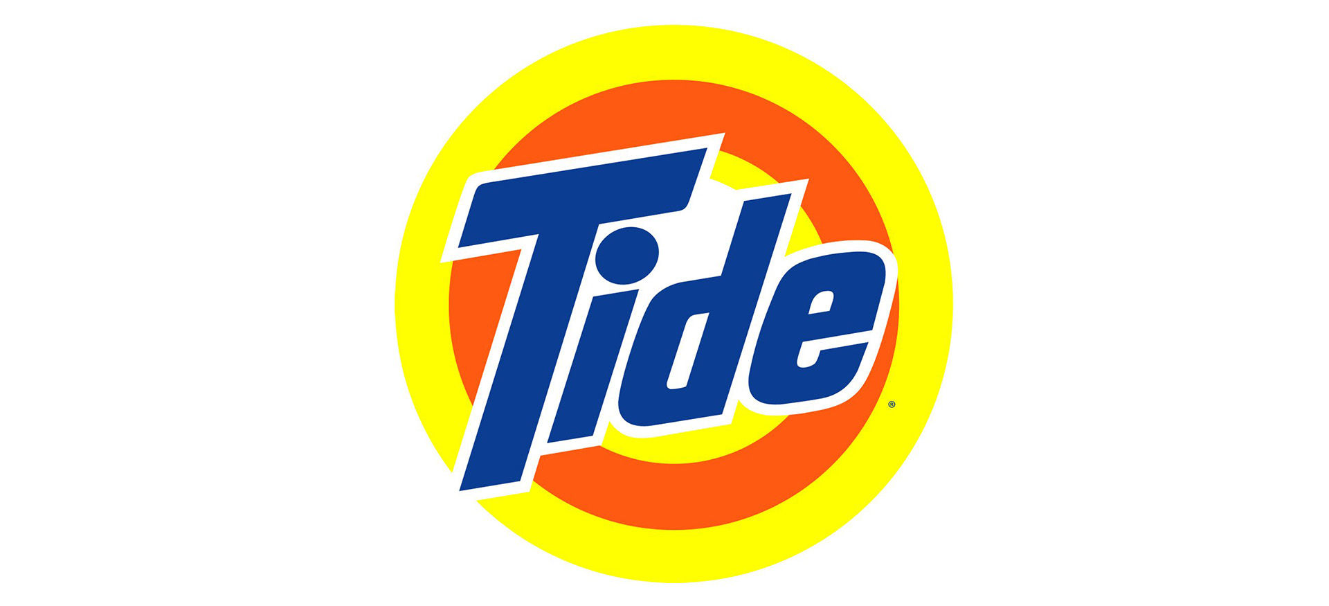 The Tide logo. The word 